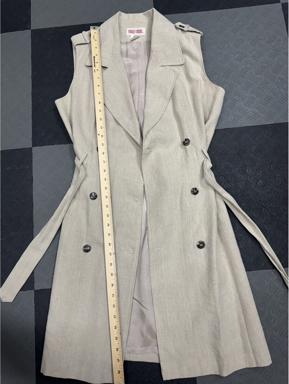 maggy london long dress size 12 - Picture 4 of 6